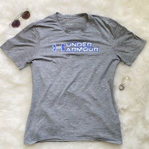 Gray Under Armour T Shirt